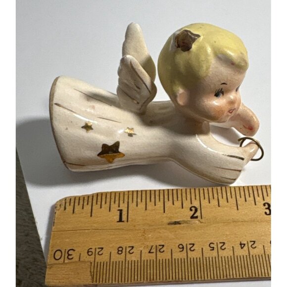 Danson Angel Candle Climber Hugger Ceramic Japan Vintage 50's - Picture 7 of 8